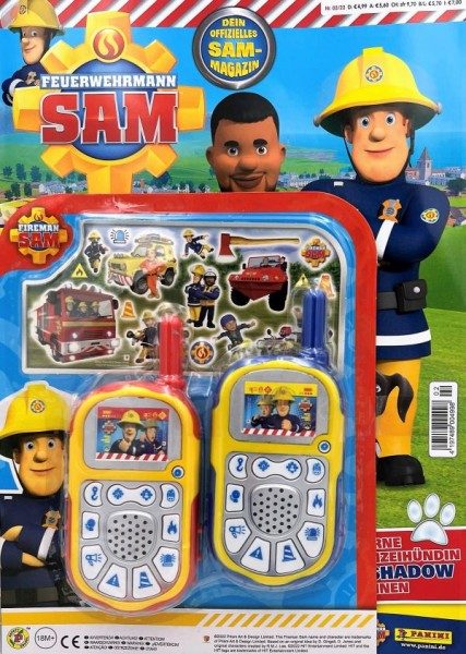 Feuerwehrmann Sam Magazin 02/23 mit Extra