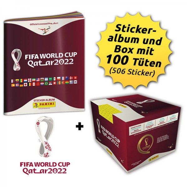 FIFA World Cup Qatar 2022™ - Offizielle Stickerkollektion - Box-Bundle