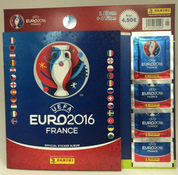 UEFA Euro 2016 Sticker Kollektion - Starter Set 1