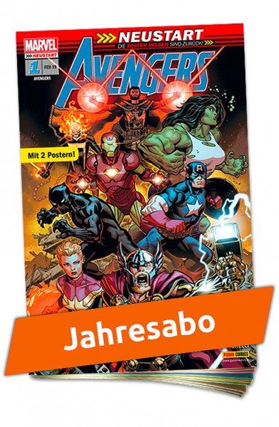 Jahresabo - Avengers Heft