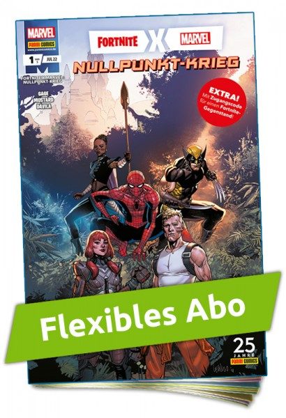 Flexibles Abo - Fortnite x Marvel - Nullpunkt-Krieg