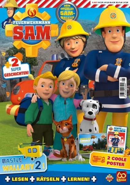 Feuerwehrmann Sam Magazin 07/21 Cover
