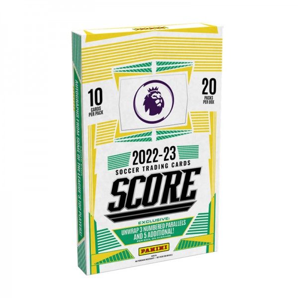 Panini 2022-23 Score Premier League US Trading Cards - Retail Box