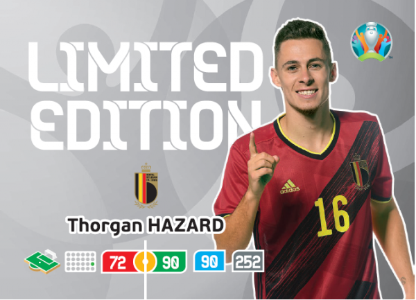 Euro 2020™ XXL LE-Card - Thorgan Hazard (Belgien)
