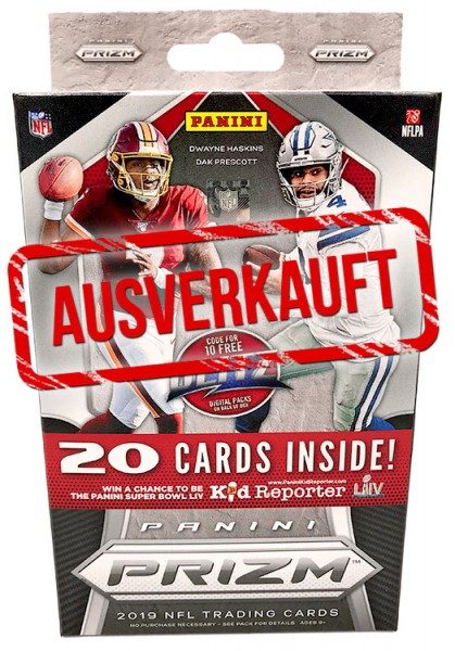 NFL PRIZM 2019 - Trading Cards - Hangerbox - ausverkauft 