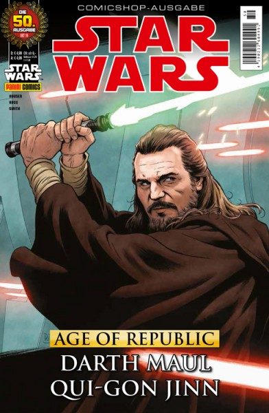 Star Wars 50 - Age of Republic - Darth Maul & Qui-Gon Jinn - Comicshop Ausgabe Cover