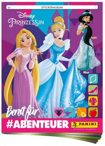 Disney Prinzessinnen - Bereit für Abenteuer Stickerkollektion - Album