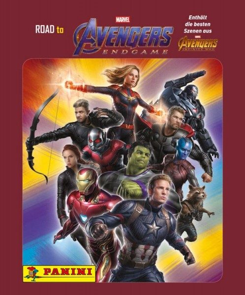 Road to Avengers Endgame - Sticker und Trading Cards - Tüte