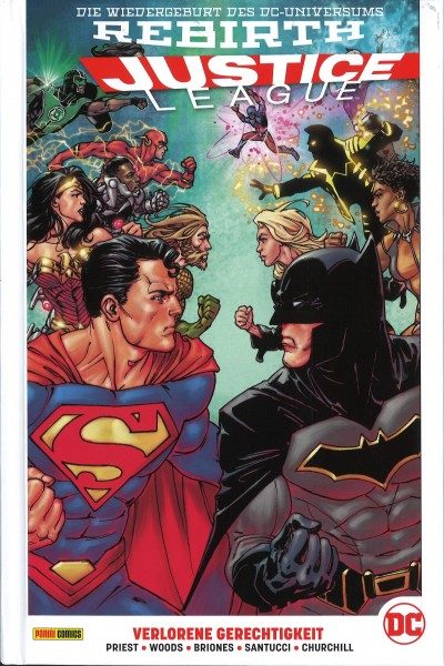 Justice League Paperback 6 - Verlorene Gerechtigkeit Hardcover