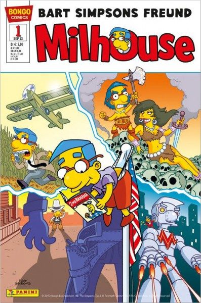 Simpsons Comics präsentiert: Milhouse 1 Cover