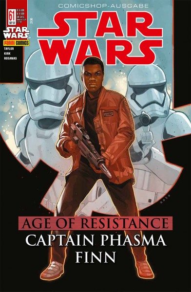Star Wars 61: Age of Resistance - Captain Phasma & Finn - Comicshop-Ausgabe
