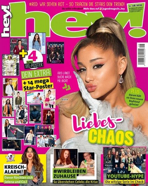 hey! Magazin 06/20 Cover Ariana Grande