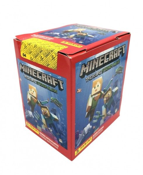 Minecraft - Treasure Stickerkollektion - Box mit 36 Tüten