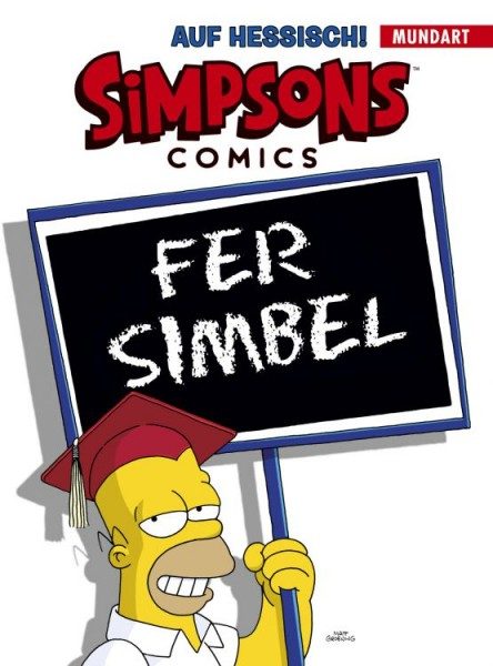 Simpsons Comics auf Hessisch