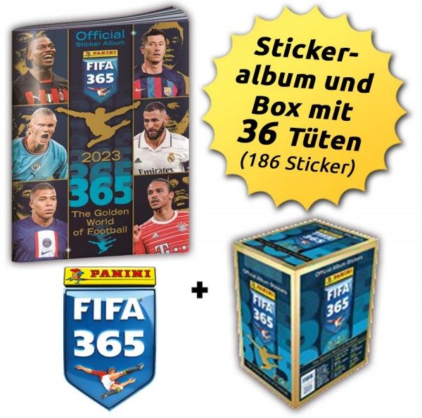Panini FIFA 365™ Stickerkollektion 2023 – Box-Bundle