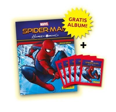 Spider-Man Homecoming Stickerkollektion - Bundle 3