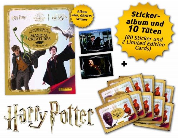 Harry Potter Sticker-Guide - Niffler-Bundle