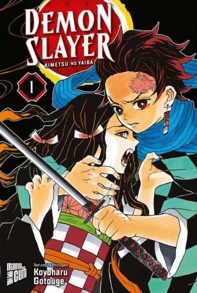 Demon Slayer: Kimetsu No Yaiba 1 Cover