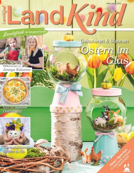 LandKind Magazin 02/2023 Cover - Frühling und Ostern