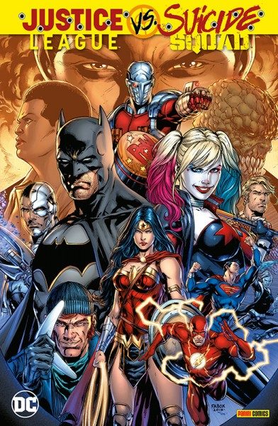 Justice League vs. Suicide Squad Cover