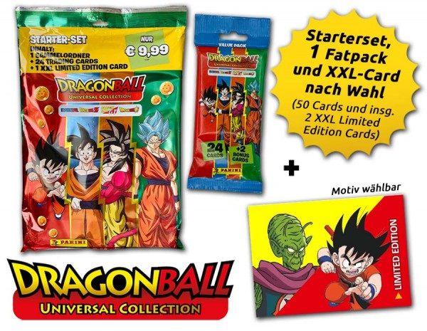 Dragon Ball Universal Trading Cards - Schnupperbundle