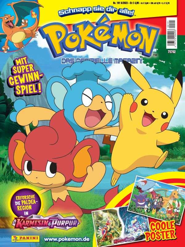 Pokémon Offizielle deutsche Mangas, Magazine, Comics und mehr