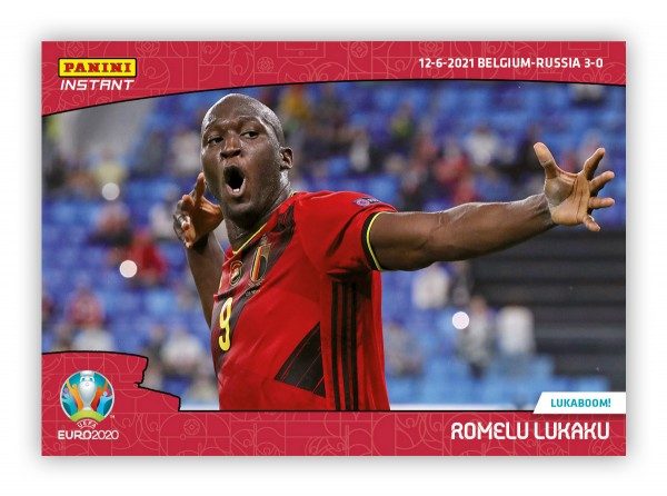 UEFA EURO 2020 - Panini Instant - Card #004 - Romelu Lukaku 