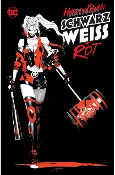 Harley Quinn - Schwarz, Weiß und Rot Cover