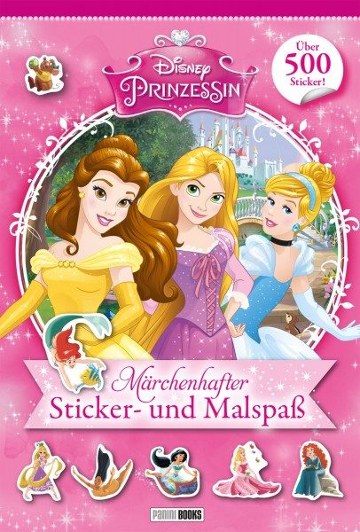 Disney Prinzessin - Märchenhafter Sticker- und Malspaß Cover
