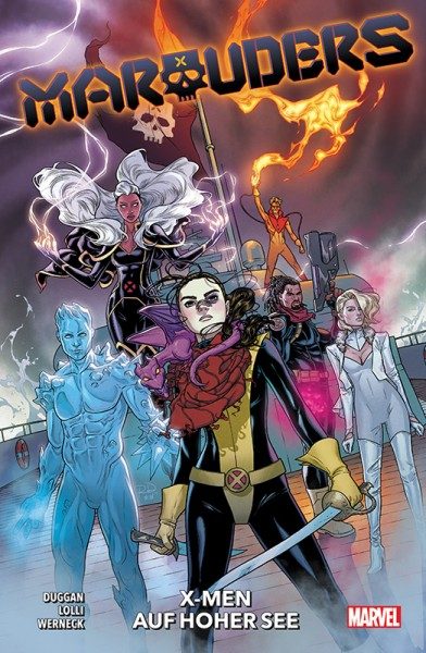 Marauders 1: X-Men auf hoher See Cover