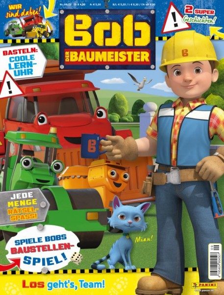 Bob der Baumeister Magazin 09/22 Cover