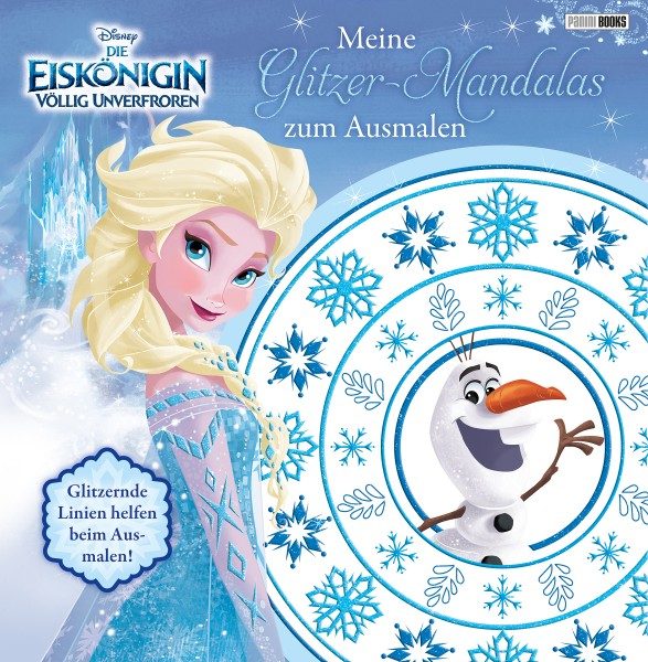 Disney Die Eiskönigin – Meine Glitzer-Mandalas zum Ausmalen - Cover