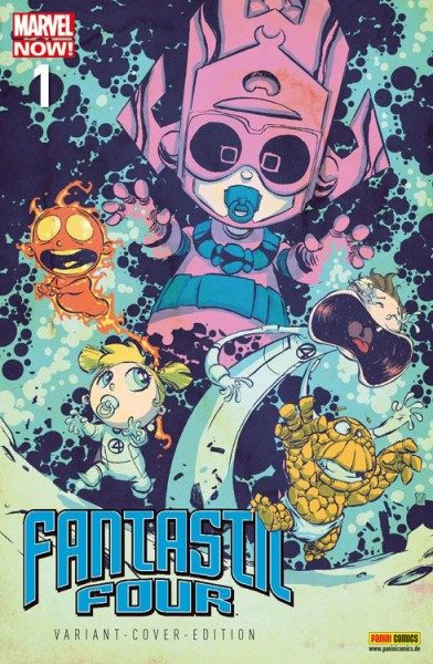 Fantastic Four 1 Marvel-Baby-Variant - Comic Action 2013