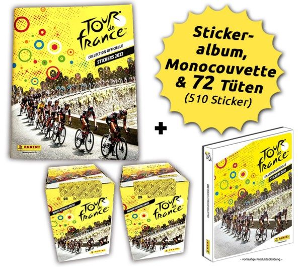 Tour de France 2022 Stickerkollektion - Mega-Bundle
