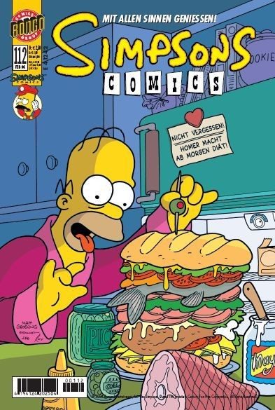 Simpsons Comics 112