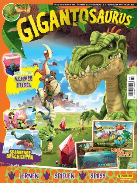 Gigantosaurus Magazin 04/22 Cover
