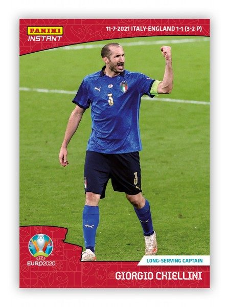 UEFA EURO 2020™ Panini Instant - Card #064 - Giorgio Chiellini (Italy)