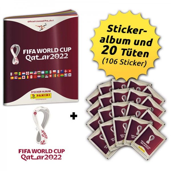 FIFA World Cup Qatar 2022™ - Offizielle Stickerkollektion - Starter-Bundle