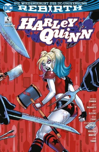 Harley Quinn 4: Niedere Regionen Cover