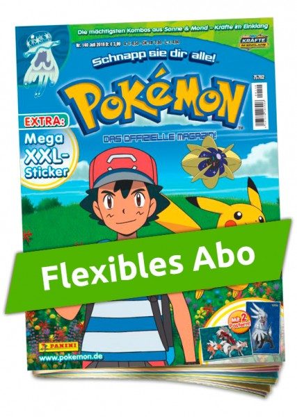 Flexibles Abo - Pokémon Magazin