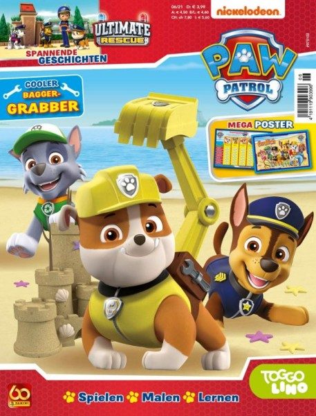Paw Patrol Magazin 06/21 - Cover
