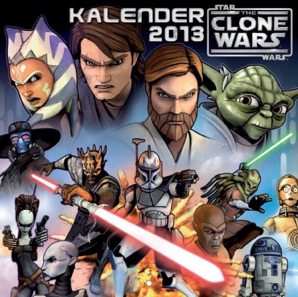 Star Wars - The Clone Wars - Wandkalender (2013)
