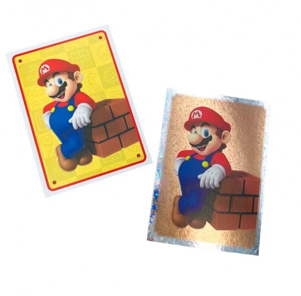 Super Mario Stickerkollektion - Parallel Sticker Set - Beispiel Pixel Parallel