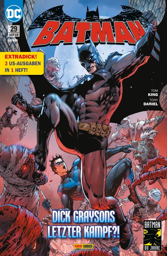 sehr gut Panini 1 DC Batman Heft 1 Grayson Serie 