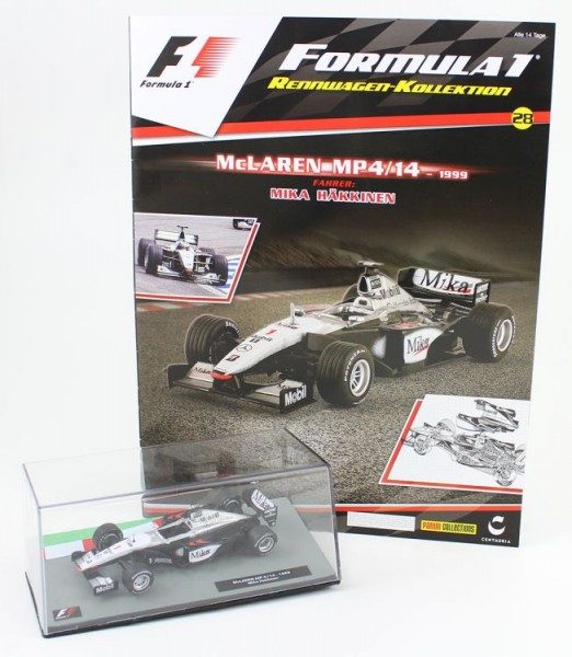 Formula 1 Rennwagen-Kollektion 28 - Mika Hakkinen (McLaren 4/14)