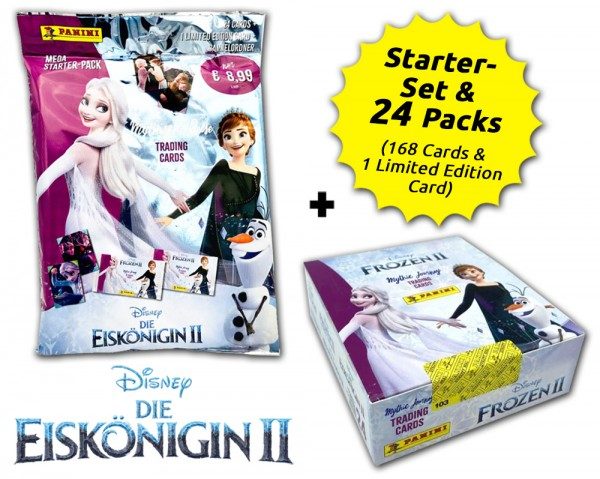 Disney Die Eiskönigin 2 - Mythische Reise Trading Cards - Box-Bundle 