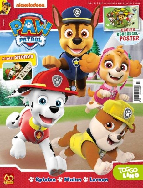 Paw Patrol Magazin 10/21