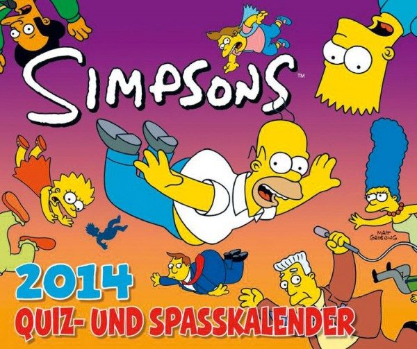 Simpsons 365-Tage - Abreisskalender (2014)