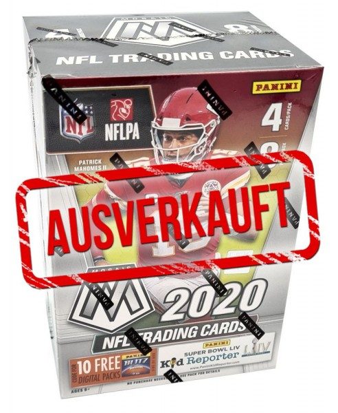 NFL 2020 Mosaic Trading Cards - Blasterbox - ausverkauft
