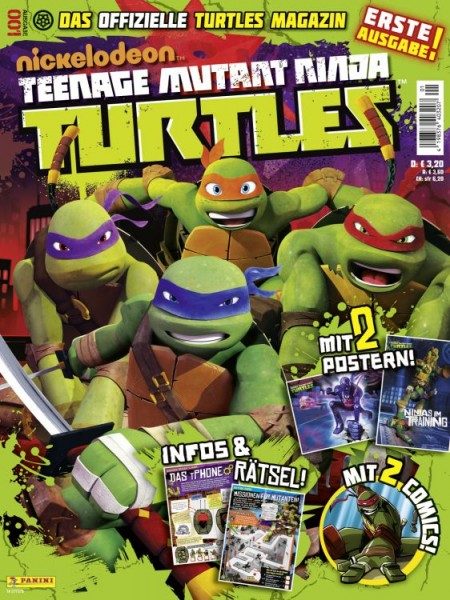 Teenage Mutant Ninja Turtles - Magazin 1
